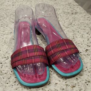 Carribean Joe womans colorful flats, size 9